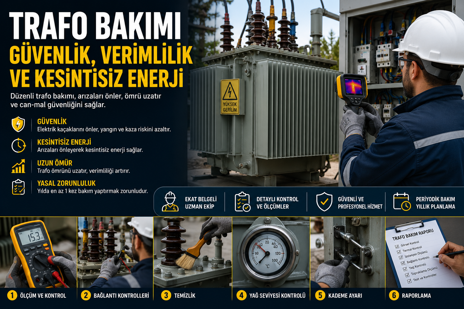 Trafo Yıllık Bakımı