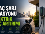Araç Şarj İstasyonu Elektrik Güç Artırımı