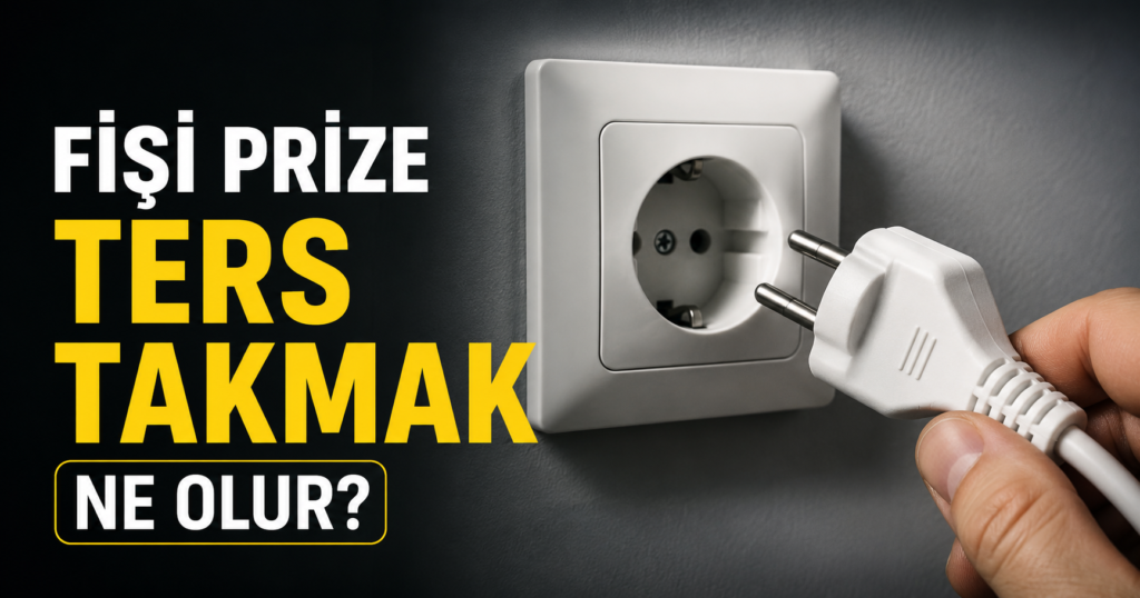 Fişi Prize Ters Takmak