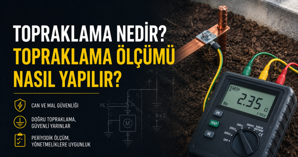 Topraklama Nedir? Topraklama Ölçümü Nasıl Yapılır?