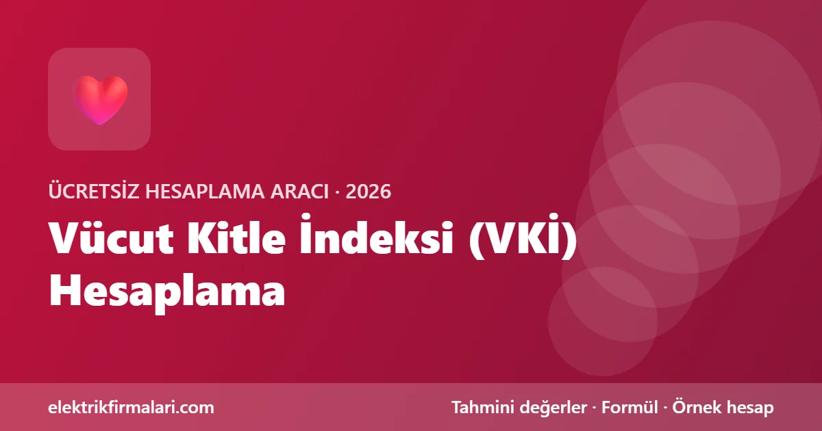 Vücut kitle indeksi hesaplama aracı görseli